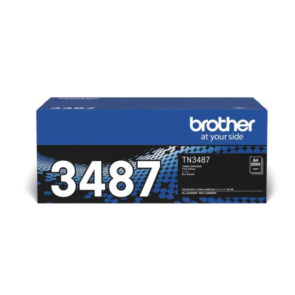 Brother TN-3487 Original Toner Cartridge - Black - TN-3487