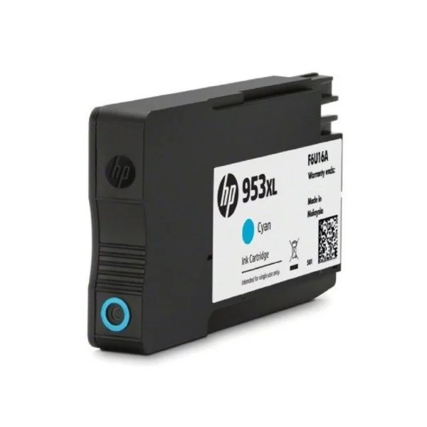 HP 953XL Original Ink Cartridges - Cyan - HP OfficeJet - F6U16AE