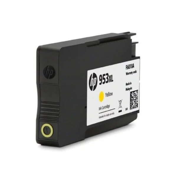 HP 953XL Original Ink Cartridges - Yellow - F6U18AE