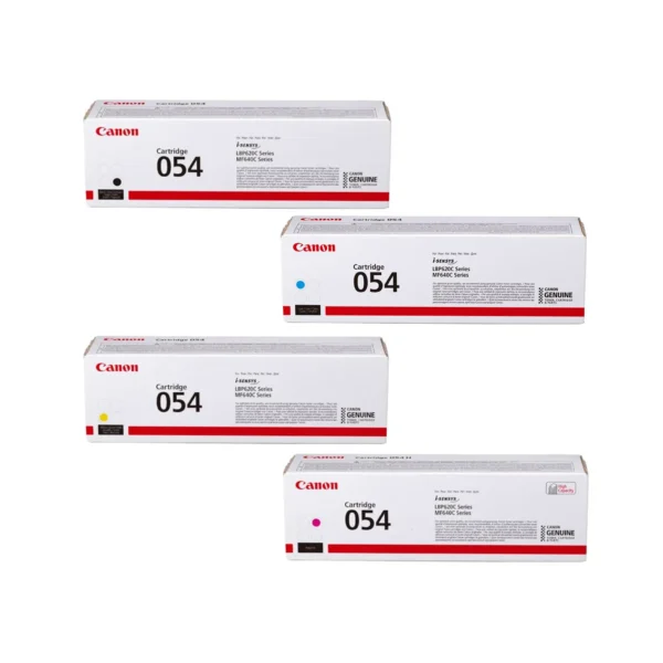 Canon 054 Original Toner Cartridges - Complete Set