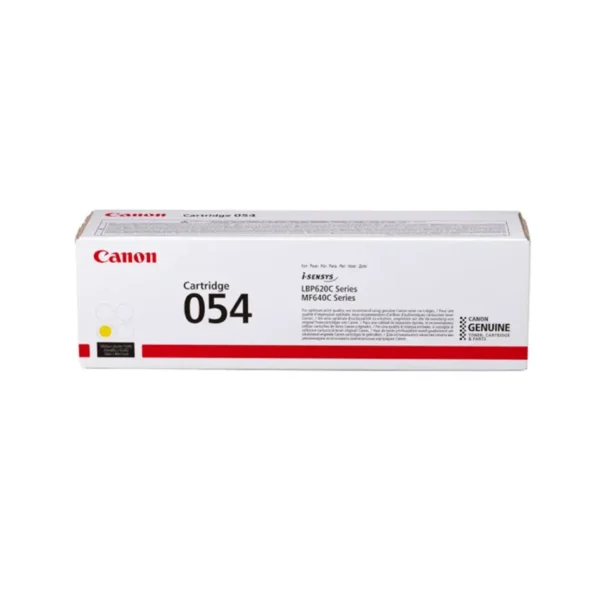 Canon 054 Original Toner Cartridges - Yellow - C054Y