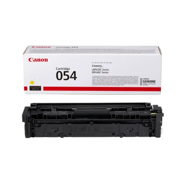 Canon 054 Original Toner Cartridges - Yellow - C054Y