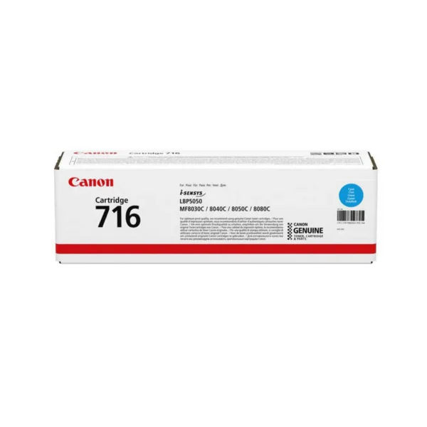 Canon 716 Original Toner Cartridges - Cyan - C716C