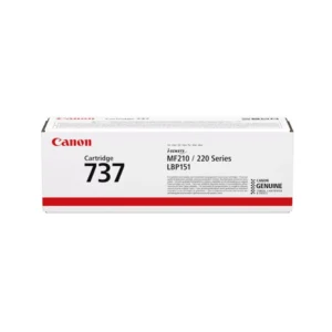 Canon 737 Original Toner Cartridges - Black - C737