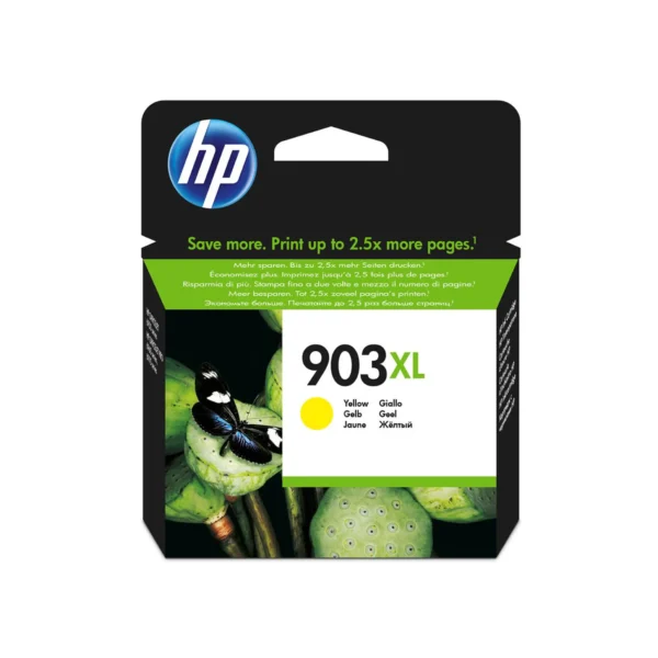 HP 903XL Original Ink Cartridges - Yellow - T6M11AE