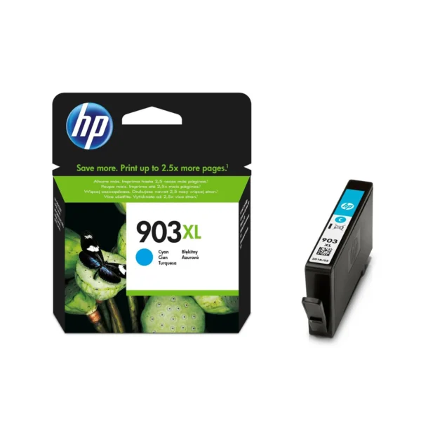 HP 903XL Original Ink Cartridges - Cyan - T6M03AE