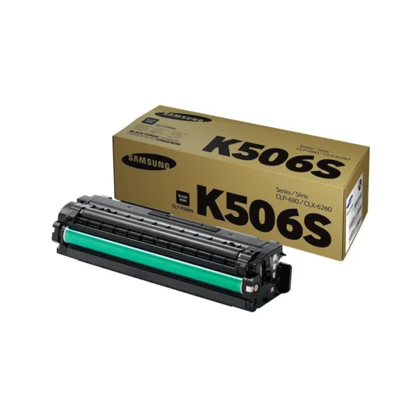 Samsung 506S Original Toner Cartridges - Black - CLT-K506S