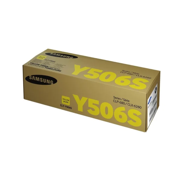 Samsung 506S Original Toner Cartridges - Yellow - CLT-Y506S