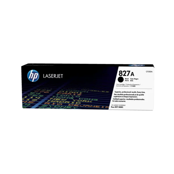 HP 827A Original Toner Cartridges - Black - CF300A