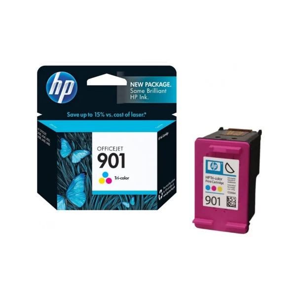 HP 901 Original Ink Cartridges - Tri-Colour - CC656AE