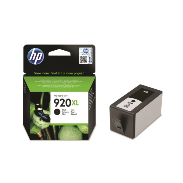HP 920XL Original Ink Cartridges - Black - CD975AE