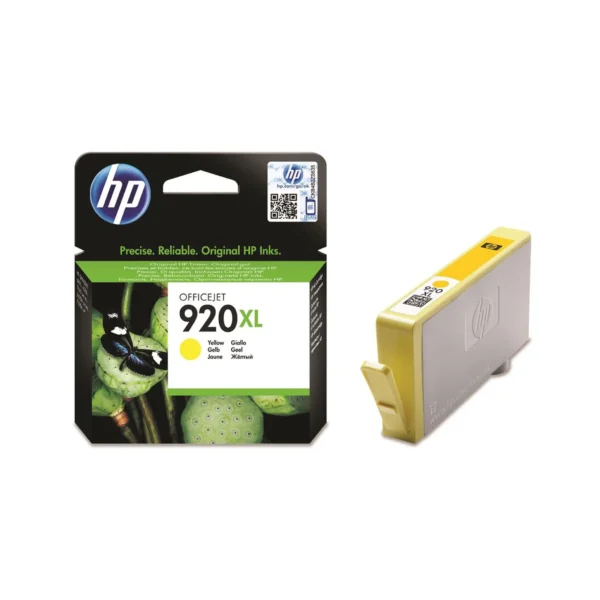 HP 920XL Original Ink Cartridges - Yellow - CD974AE