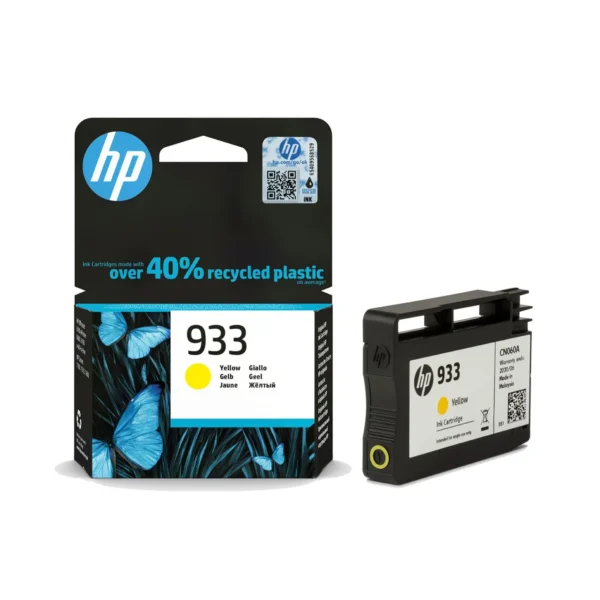 HP 933 Original Ink Cartridges - Yellow - CN060AE