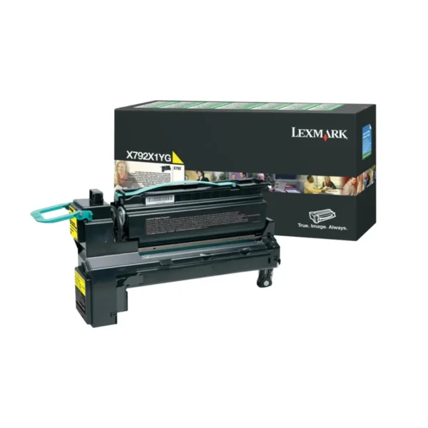 Lexmark C792X1YG Original Toner Cartridges - Yellow