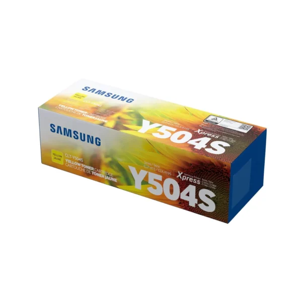 Samsung Y504S Original Toner Cartridges - Yellow - CLT-Y504S