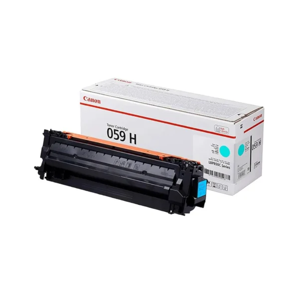 Canon 059H Original Toner Cartridges - Cyan - 059HC