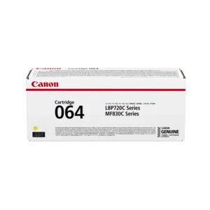 Canon 064 Original Toner Cartridges - Yellow - 064Y