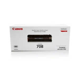 Canon 708 Original Toner Cartridges - Black - C708