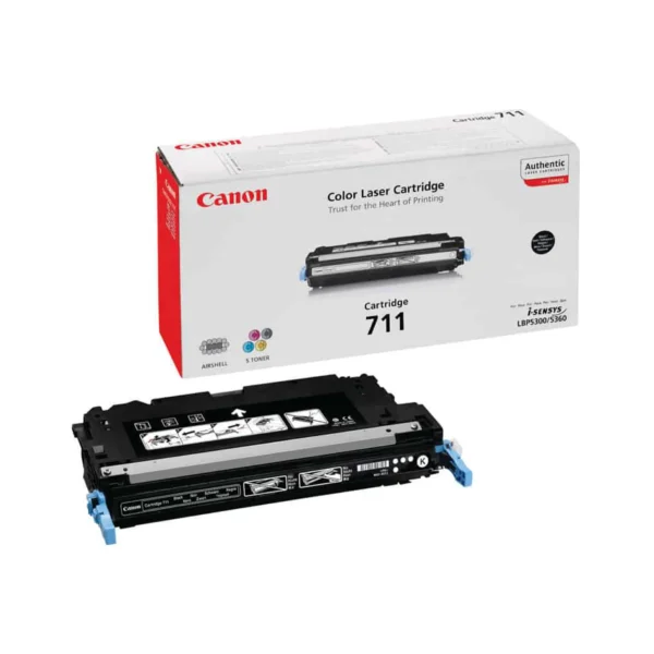 Canon 711 Original Toner Cartridges - Black - C711