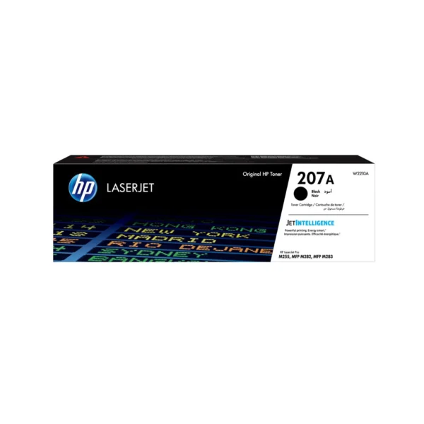 HP 207A Original Toner Cartridges - Black - W2210A